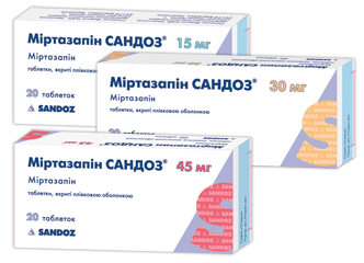 МІРТАЗАПІН САНДОЗ